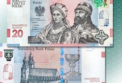 Mieszko I i Dobrawa na banknocie 20 zł. NBP upamiętnia 1050. rocznicę chrztu Polski