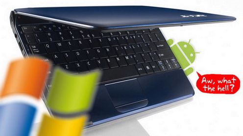 Netbook z podwójnym systemem operacyjnym 1