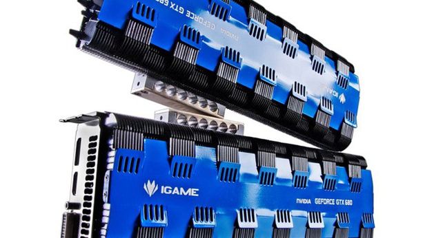 Colorful przedstawia: bezgłośny GeForce GTX 680 1