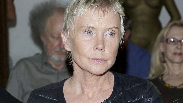 scena z: Ewa Błaszczyk, SK:, Premiera książki "Dwadzieścia światów, czyli rozmowy o twórczej pasji", , fot. Baranowski/AKPA