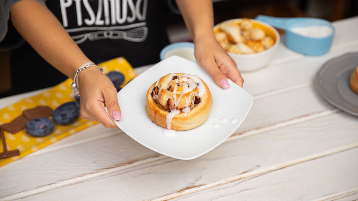 Śliwkowe rollsy- Pyszności