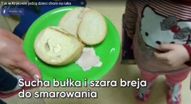 Tak w Krakowie jedzą dzieci chore na raka (WIDEO)