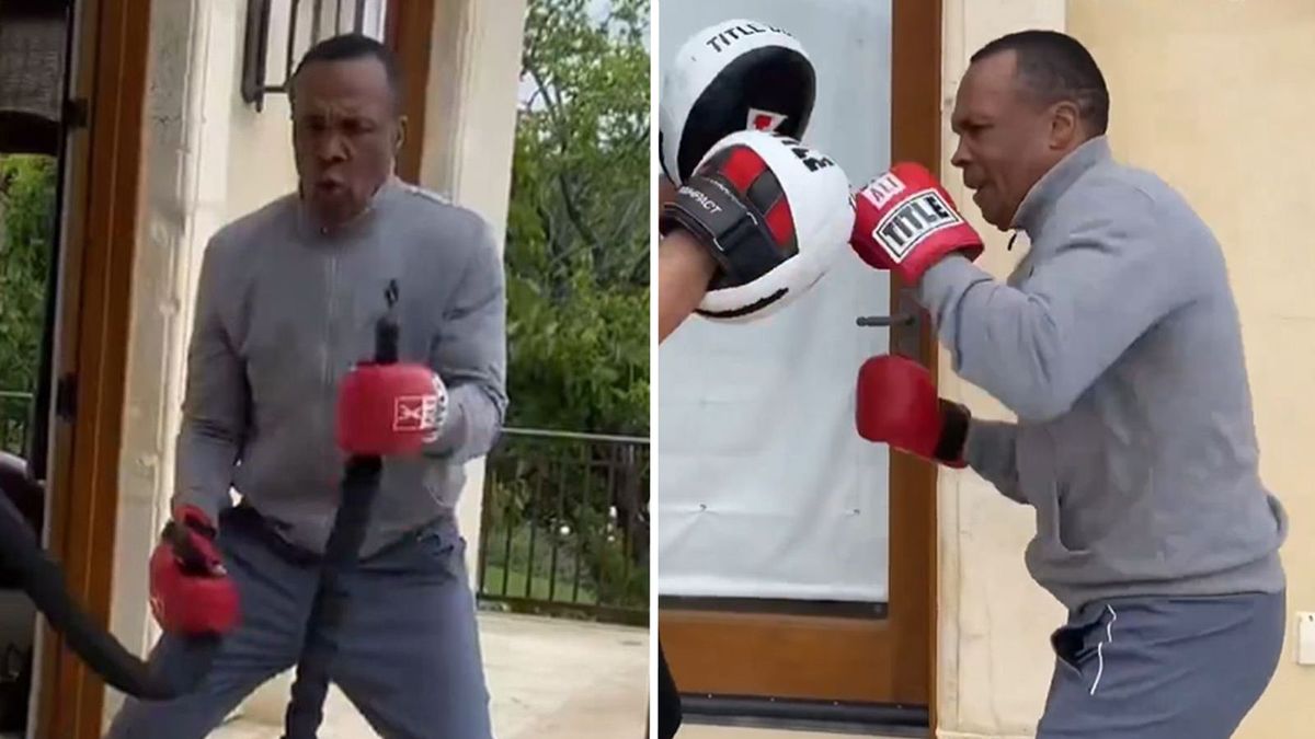  / Na zdjęciu: Sugar Ray Leonard