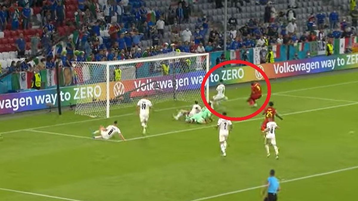 Zdjęcie okładkowe artykułu: YouTube / TVP Sport / Lukaku nie trafia do bramki z kilku metrów