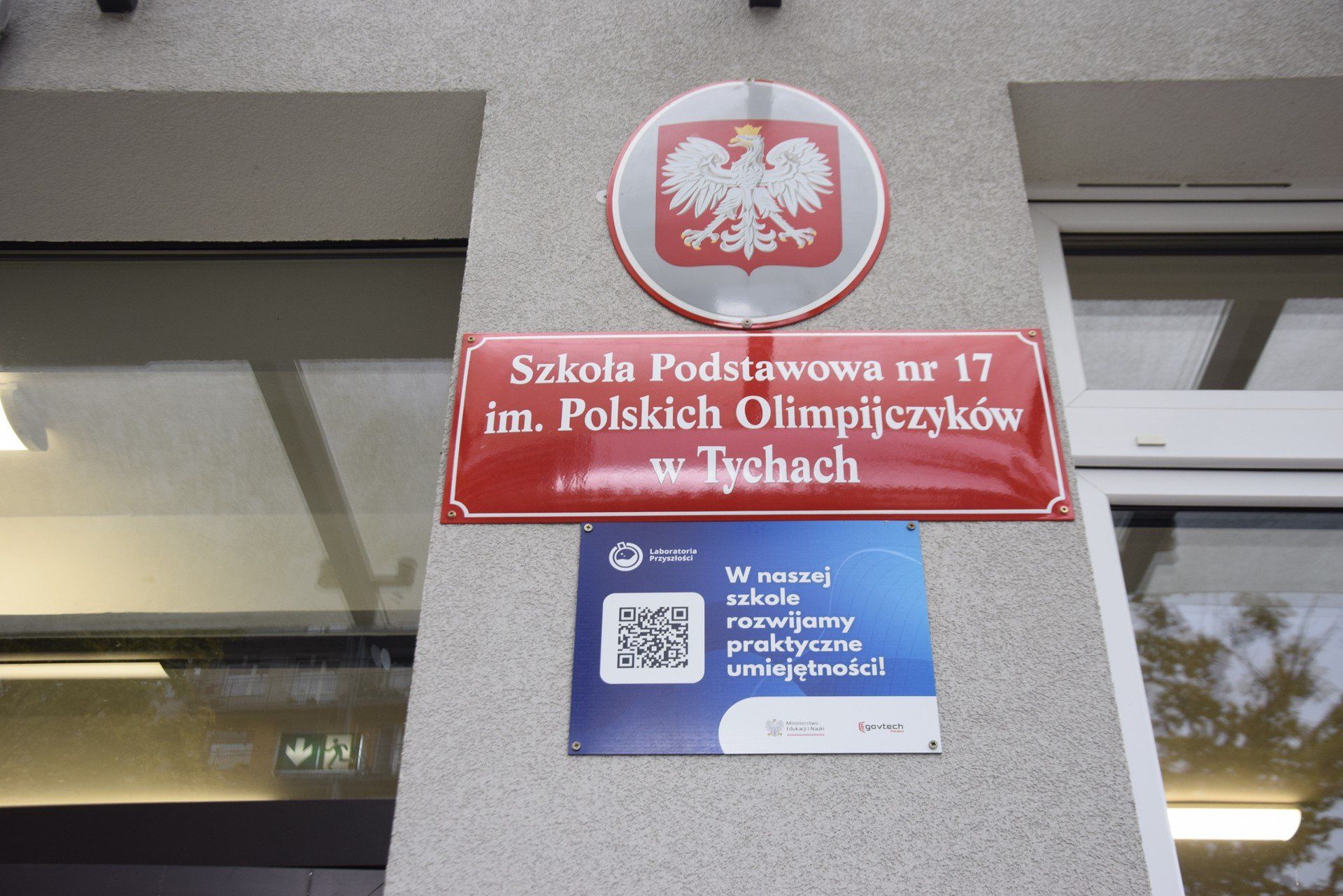 SP 17 w Tychach. Uroczystość nadania imienia Polskich Olimpijczyków