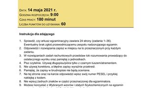 Matura z chemii 2021. Publikujemy arkusze CKE