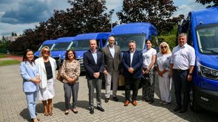 Legnica: Nowoczesne autobusy do przewozu osób niepełnosprawnych zakupiło miasto