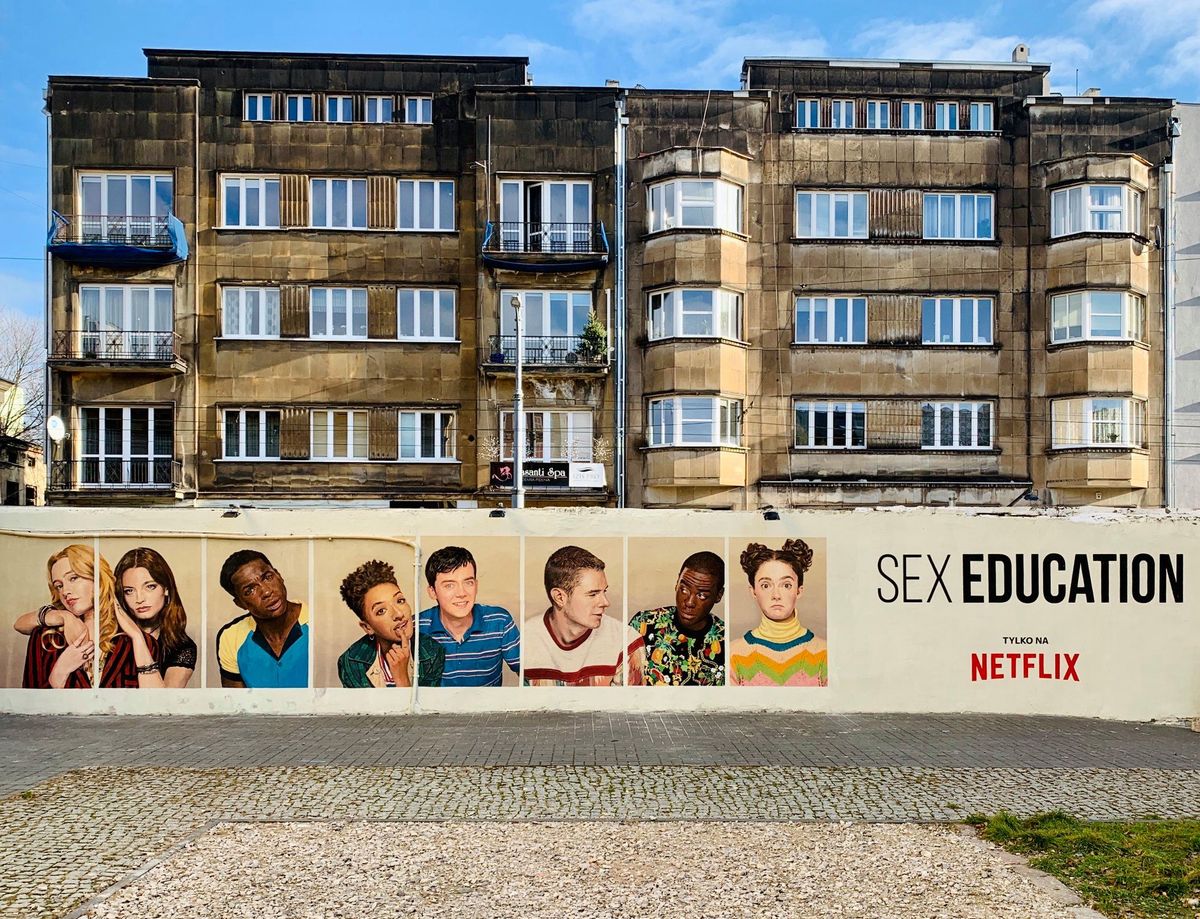 Łódź zadowolona z nowego muralu. "Netflix robisz to dobrze!"