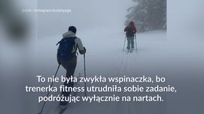 #dziejesiewsporcie: zimowa wyprawa żony skoczka. I to nie byle jaka!