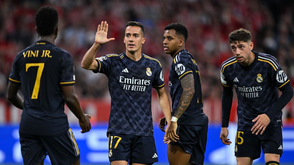 Getty Images / Daniel Kopatsch / Na zdjęciu: Lucas Vazquez (w środku)