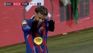 Cały świat widział, jaki wykonał gest w kierunku Lewego po bramce