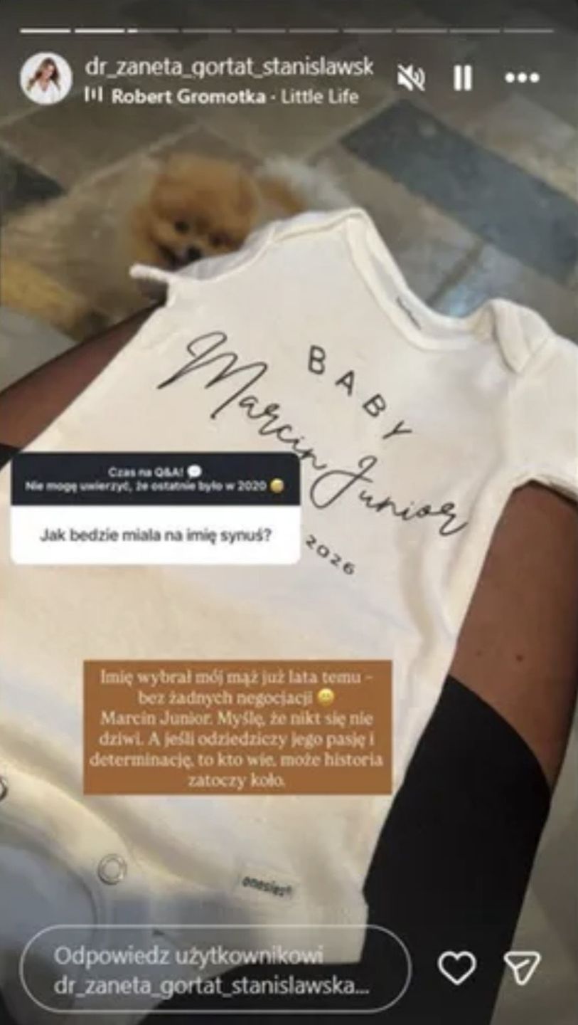 Żaneta Gortat zdradza imię syna