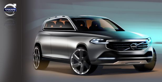 2014 Volvo XC90 - pierwsze szkice