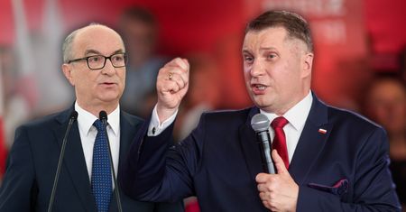 "Stać cię, komuchu". Ostre słowa Czarnka do marszałka Sejmu