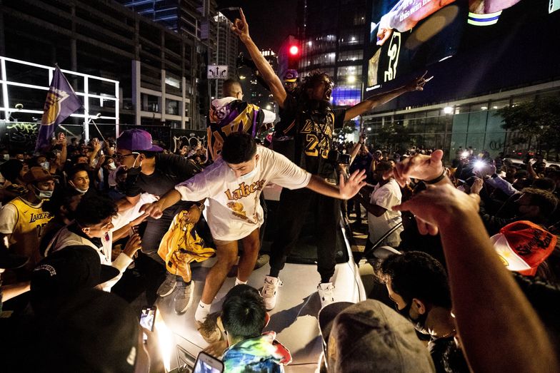 Zamieszki w Los Angeles. Zaczęło się od hołdu dla Kobe’ego Bryanta