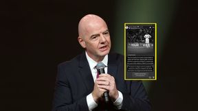 Infantino zabrał głos. "Jestem przerażony"