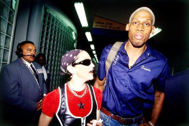 Madonna i Dennis Rodman (fot. Getty Images)