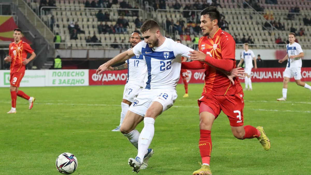 Getty Images / Furkan Abdula/Anadolu Agency / Na zdjęciu: Arttu Hoskonen (z lewej) i Eljif Elmas