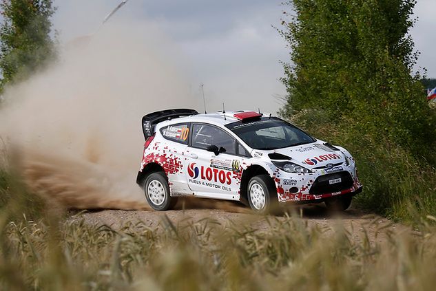 Robert Kubica zaprezentował bardzo dobre tempo na inauguracyjnym oesie