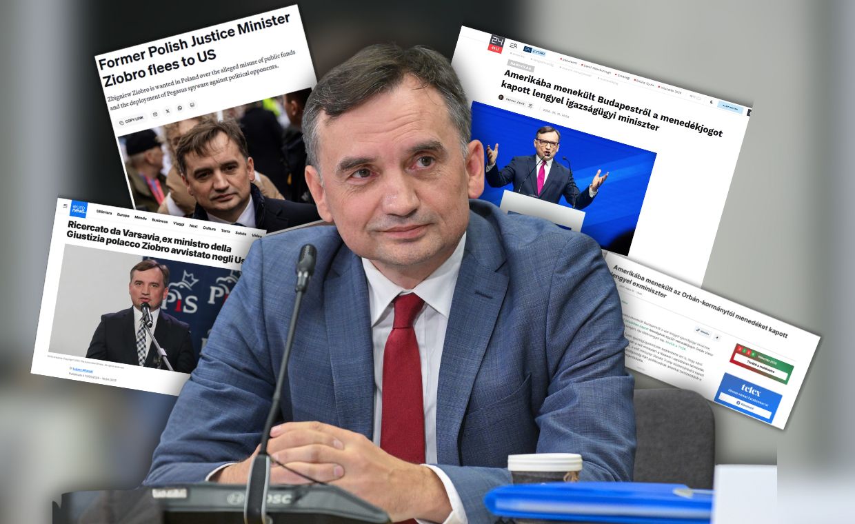 Ziobro wyjechał do USA. Światowe media o ucieczce z Węgier