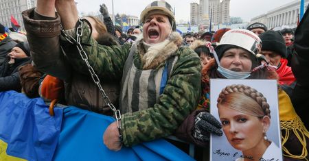 Protesty na Ukrainie. Tymoszenko apeluje do milicji: Złóżcie broń