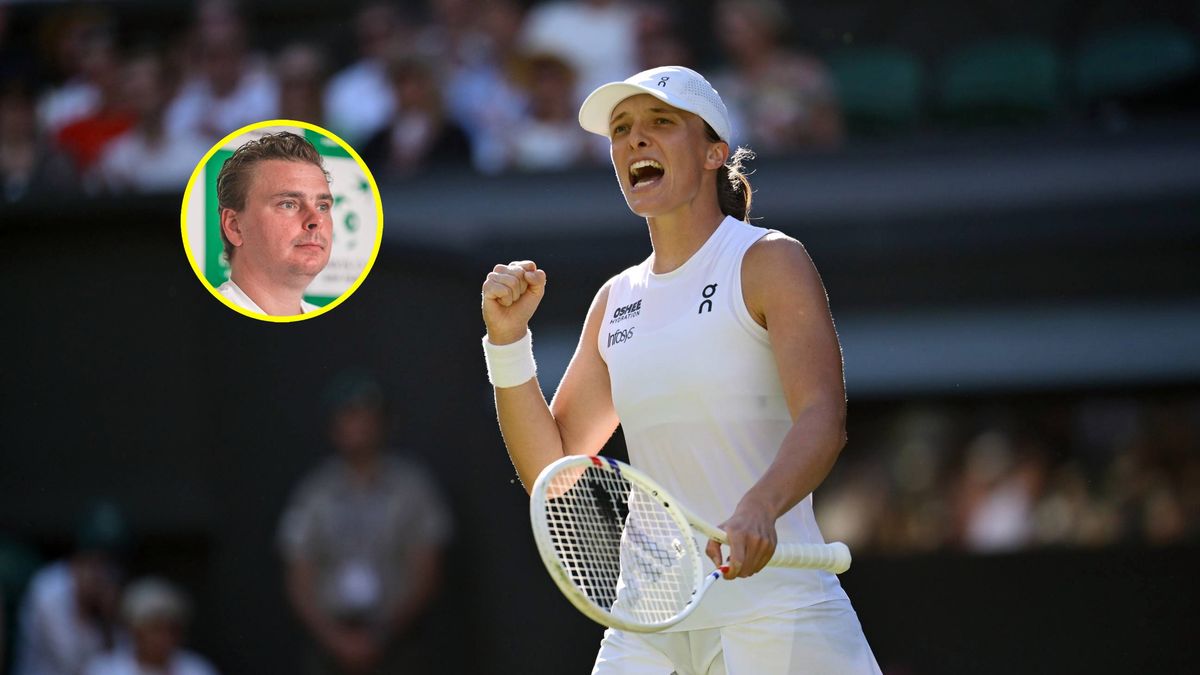 Getty Images / Hannah Peters / Na zdjęciu: Iga Światek i Marcin Matkowski