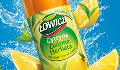 Letnie smaki syropów Łowicz reklamowane na billboardach