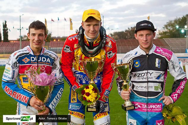 Podium zawodów w Gdańsku