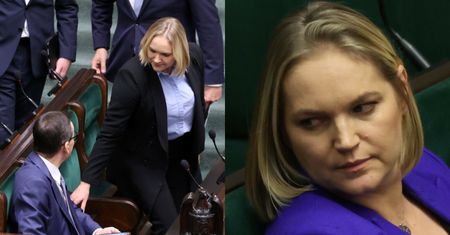 Dominika Chorosińska zaliczyła WPADKĘ w Sejmie. Chciała usiąść obok Mateusza Morawieckiego, ale szybko zmieniła miejsce (WIDEO)