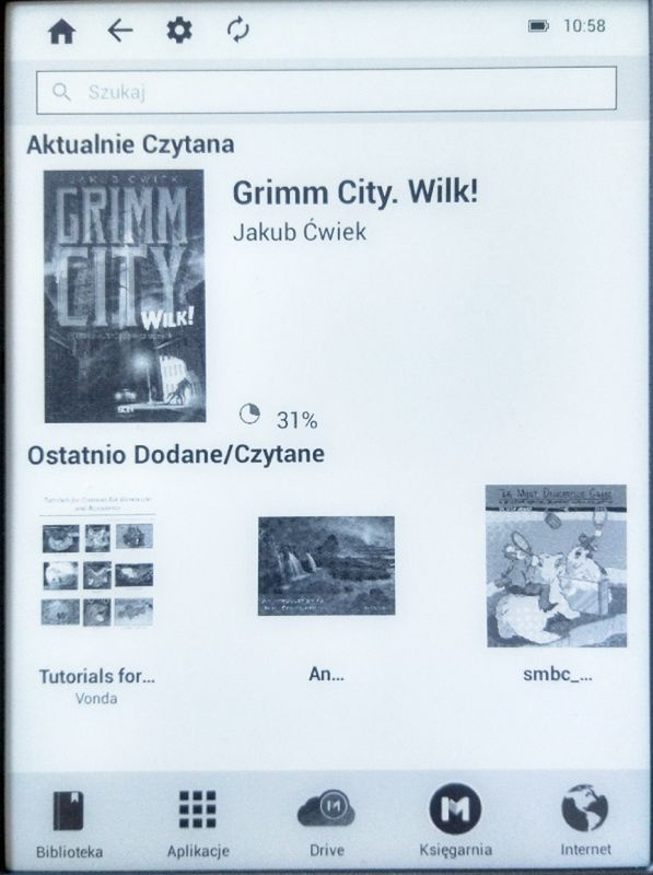 InkBOOK Classic 2: niedrogi czytnik „designed in Poland” 7