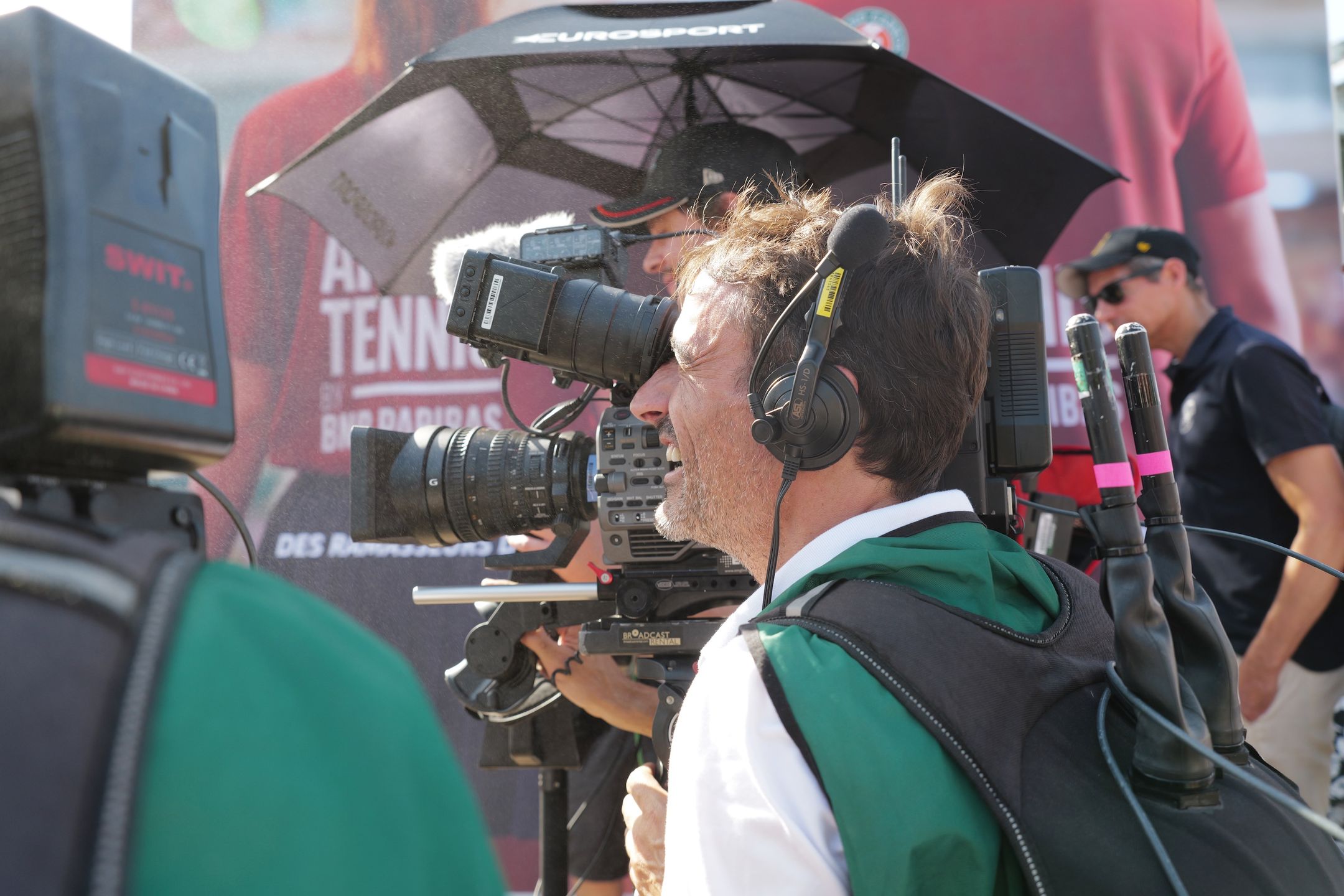 Studio TNT Sports na Roland Garros