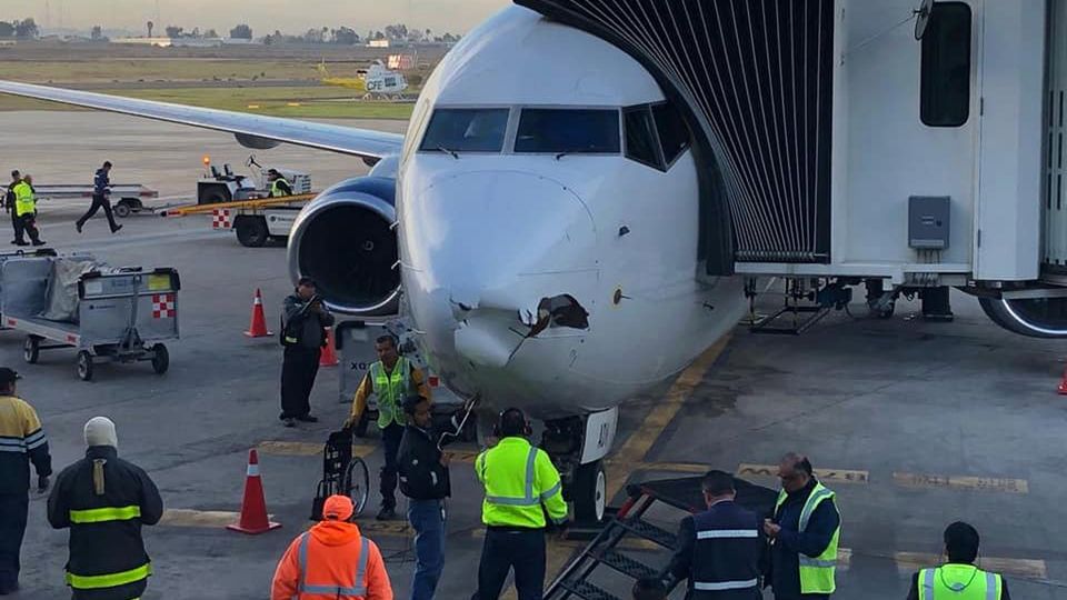 Dron mógł być przyczyną poważnego uszkodzenia Boeinga 737 1