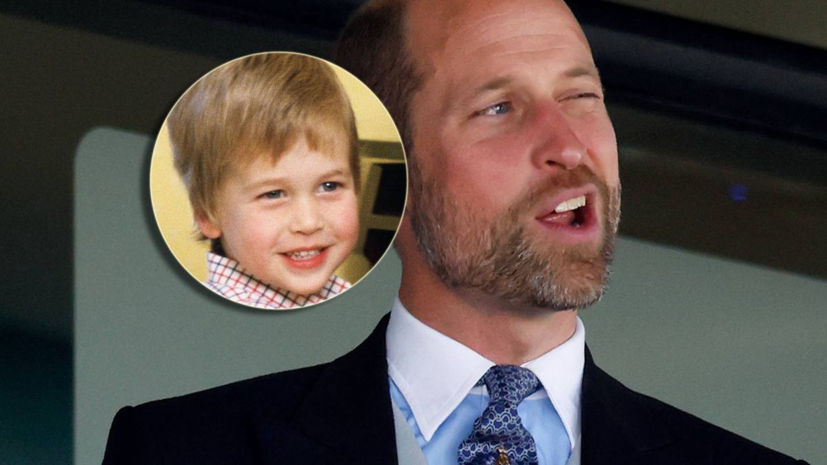 Książę William jako dziecko