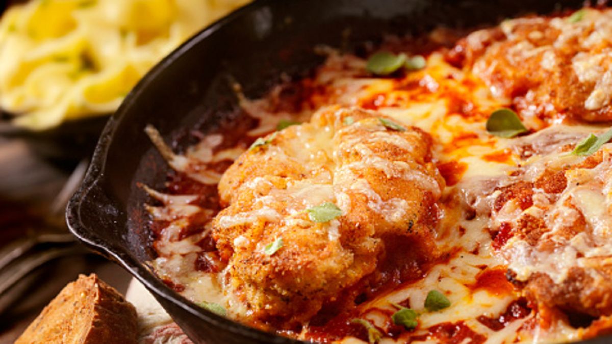 Kotlet po góralsku.