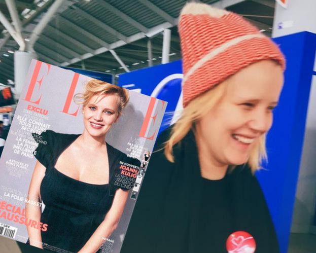 Joanna Kulig na okładce francuskiego "Elle"! (FOTO)