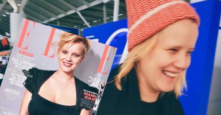 Joanna Kulig na okładce francuskiego "Elle"! (FOTO)