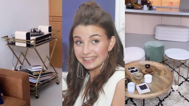 Julia Wieniawa demonstruje swoje nowe mieszkanie