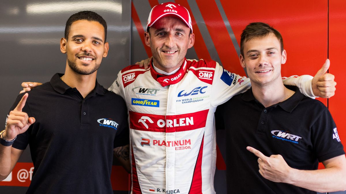 Materiały prasowe / FIA WEC / Na zdjęciu: zespół WRT, Robert Kubica w środku