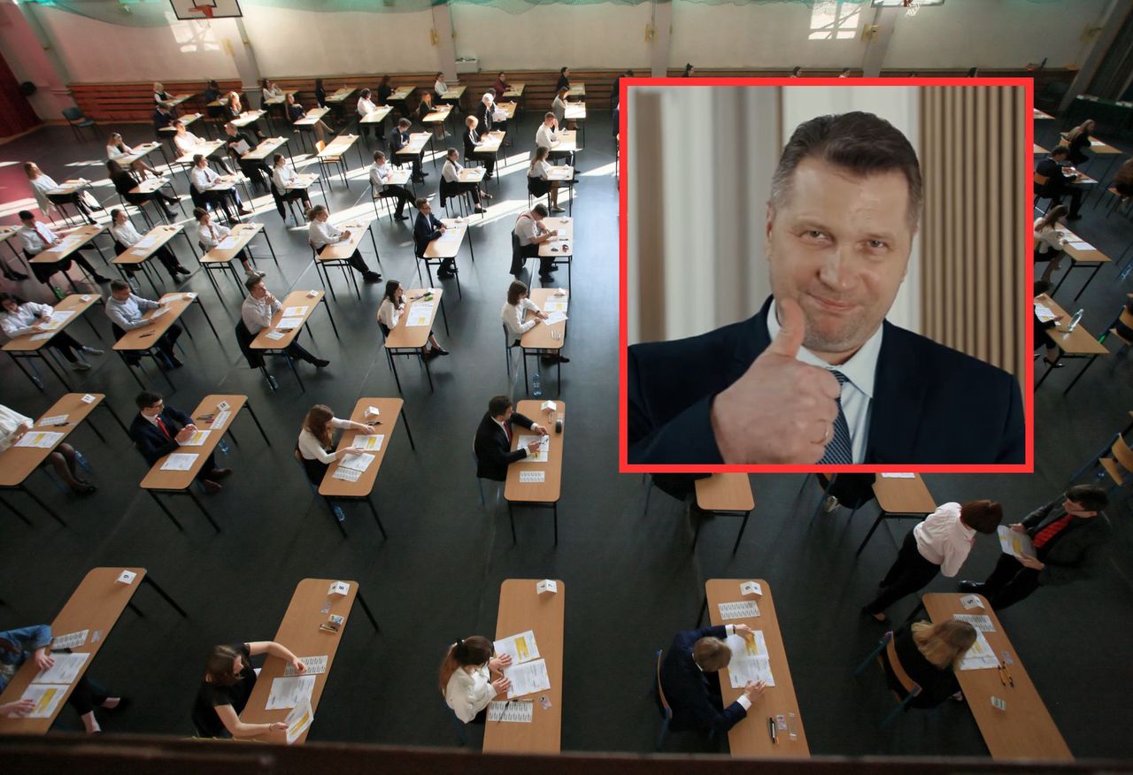 Matury 2023. Minister Czarnek zwrócił się do maturzystów