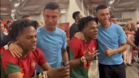 "O mój Boże!" Tak znany youtuber zareagował na spotkanie z Ronaldo