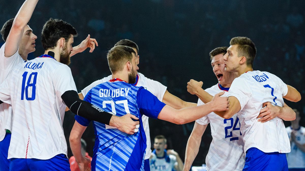 Materiały prasowe / FIVB / Na zdjęciu: siatkarze reprezentacji Rosji