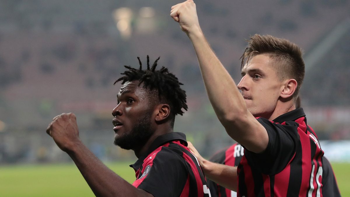 Zdjęcie okładkowe artykułu: Getty Images / Emilio Andreoli / Na zdjęciu: piłkarze AC Milan - Franck Kessie (z lewej) i Krzysztof Piątek (z prawej)