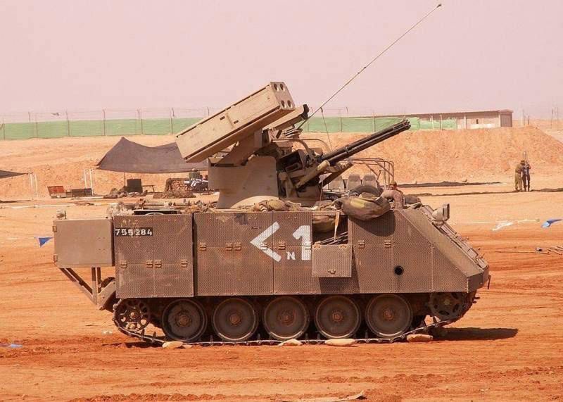 Israeli Machbet anti-aircraft system