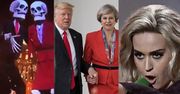 "Polityczne" show Katy Perry na Brit Awards 2017: Trump i brytyjska premier jako... KUKŁY-SZKIELETY!