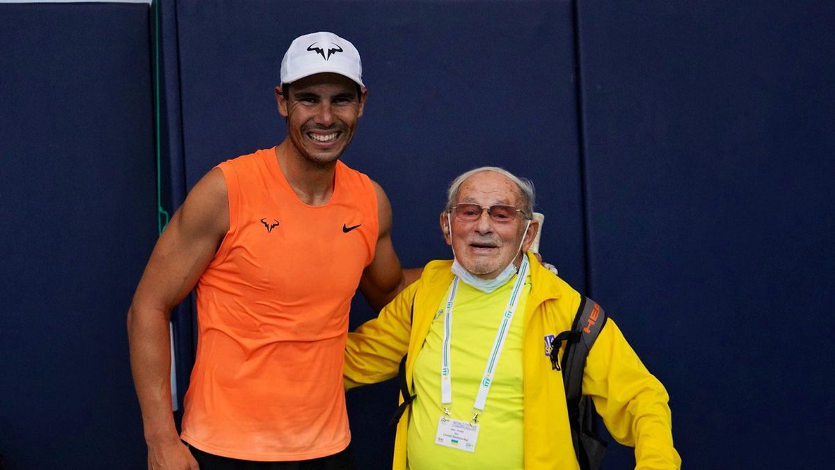 Zdjęcie okładkowe artykułu: Twitter / Rafa Nadal Academy / Na zdjęciu: Rafael Nadal i Leonid Stanisławski