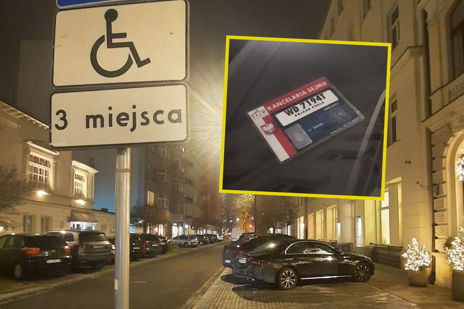 Zdjęcie z centrum Warszawy. Tak parkuje poseł? Internauci oburzeni