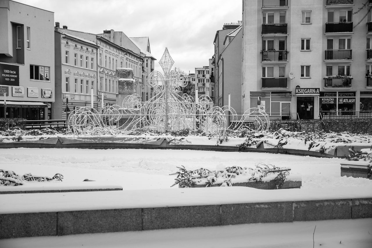Zima, Piła, śnieg