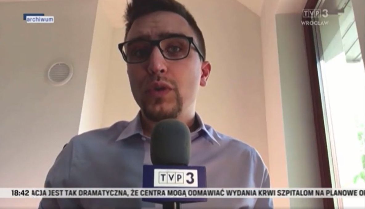 Dziennikarz TVP trafił do szpitala w ciężkim stanie. Doznał udaru podczas wakacji