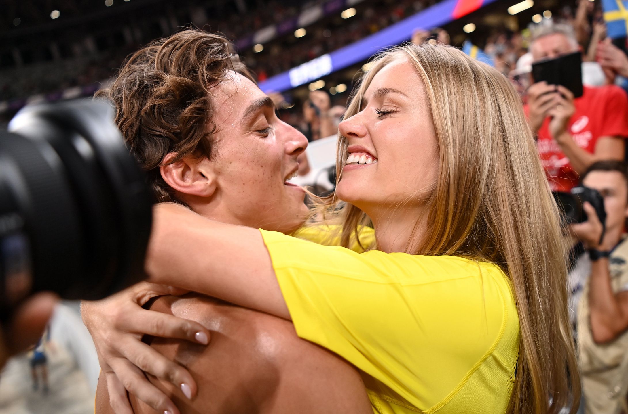 Armand Duplantis i Desire Inglander