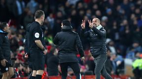 Premier League. Liverpool - Manchester City. Pep Guardiola i Juergen Klopp szaleli przez decyzje sędziów (galeria)